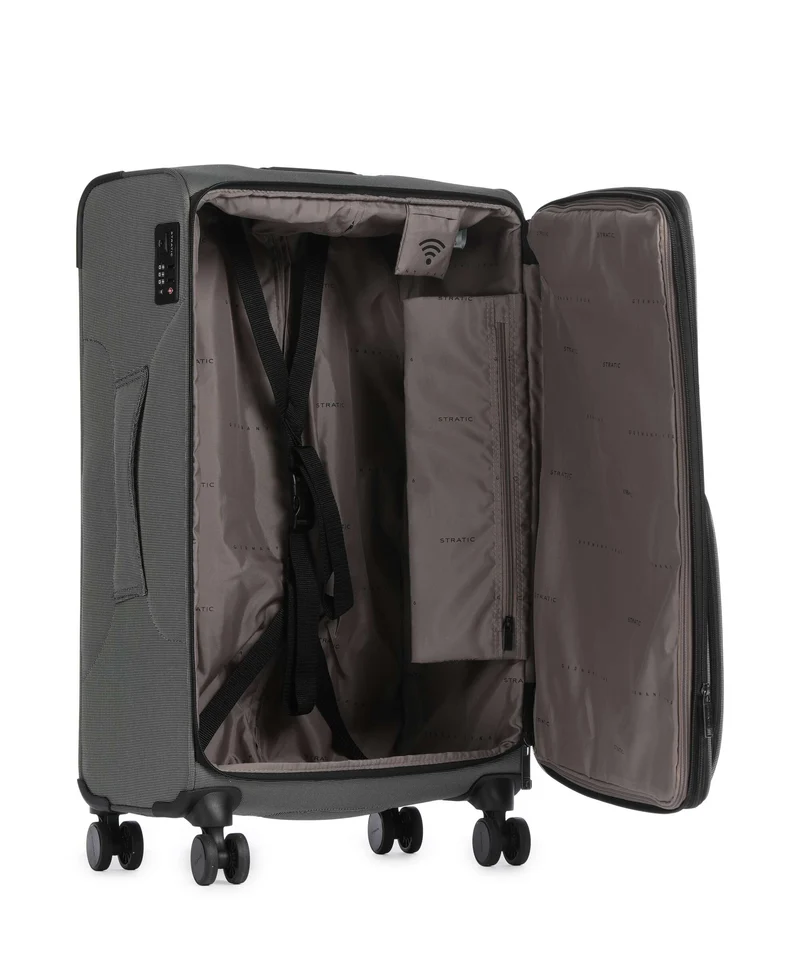 Stratic Bendigo Light+ Valise 4 roues silver