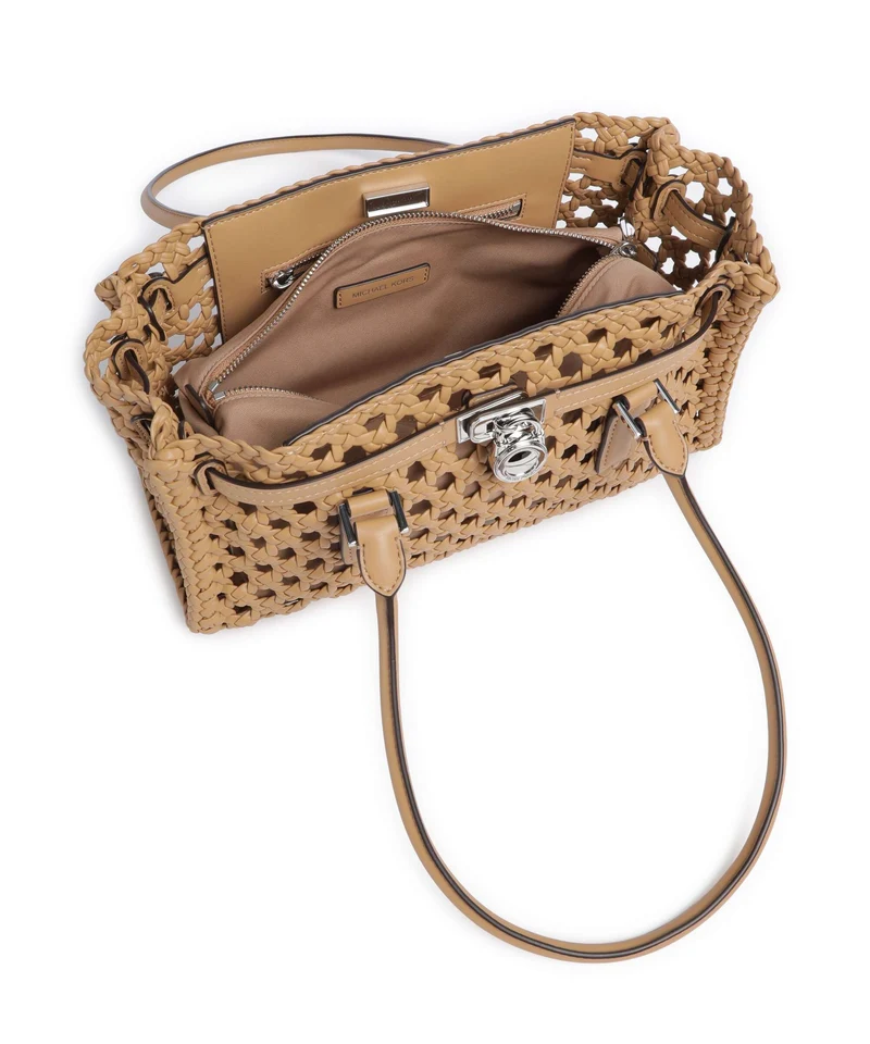 Michael Kors Hamilton Moderne Small Sac porté épaule peanut