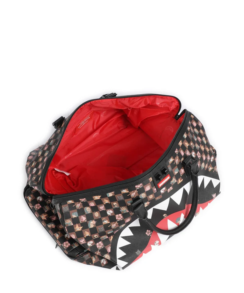 Sprayground Peeking Characters Remix Sac week-end brown
