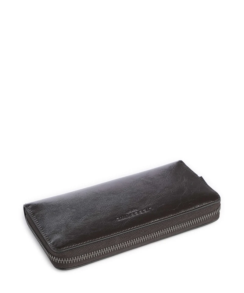 Liebeskind Sally Audrey Recycled Lack Distressed Portefeuille deep soil