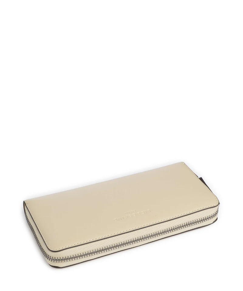 Liebeskind Sally Audrey Recycled Soft Calf Portefeuille biscotti