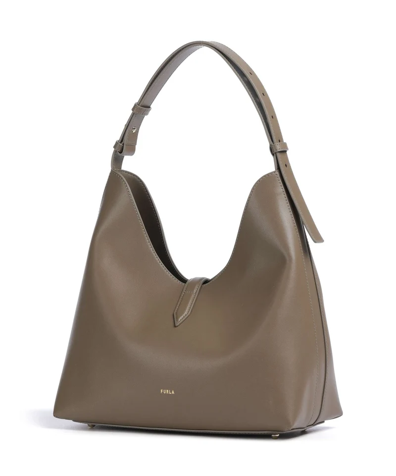 Furla Goccia M Sac fourre-tout muddy gray