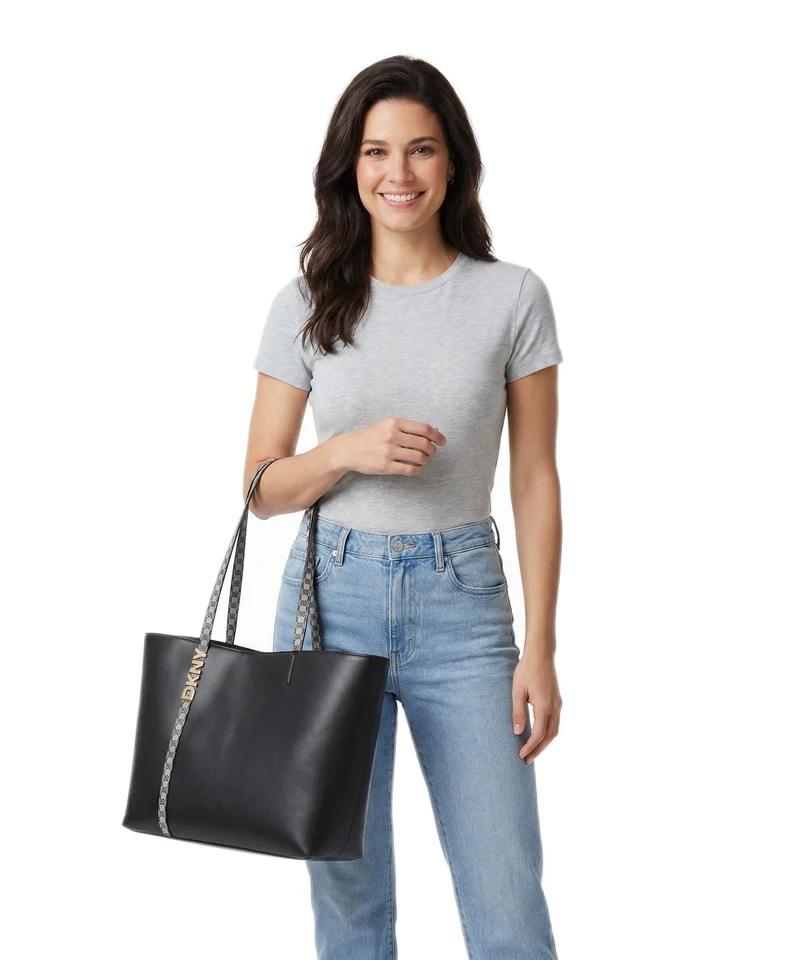 DKNY Avril Cabas black/gold
