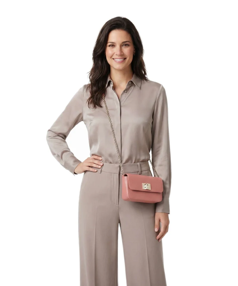 Furla 1927 Mini Sac bandoulière rosewood