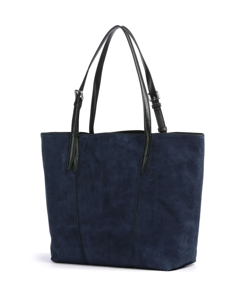 Liebeskind Una Recycled Suede M Cabas peacoat