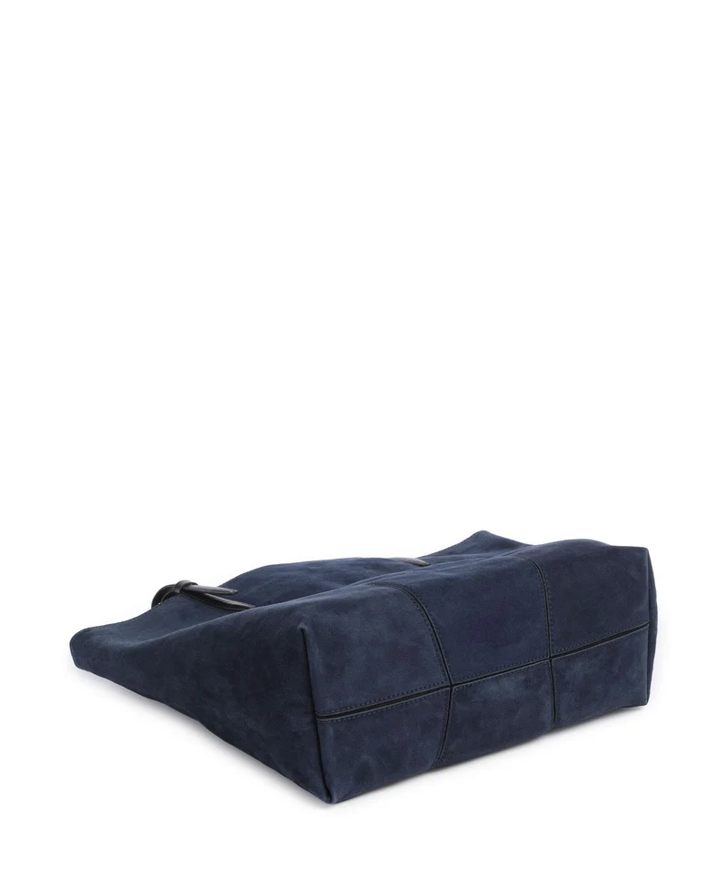 Liebeskind Una Recycled Suede M Cabas peacoat