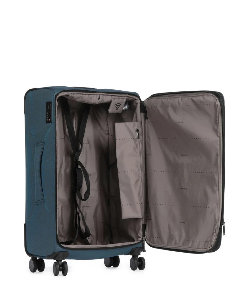 Stratic Bendigo Light+ Valise 4 roues petrol