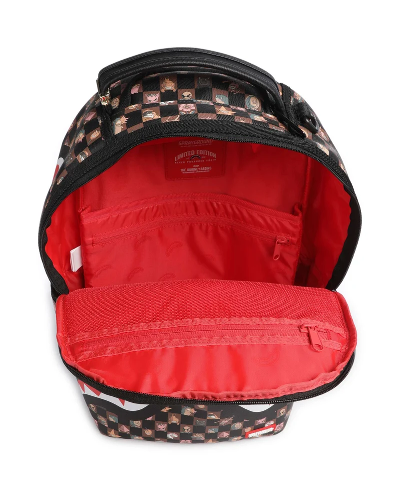 Sprayground Peeking Characters Remix Sac à dos brown