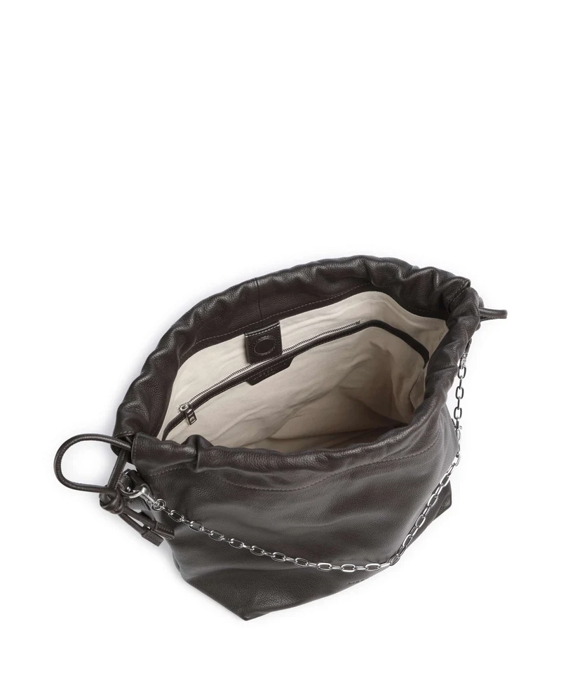 Liebeskind Lya II Small Pebble M Sac seau deep soil