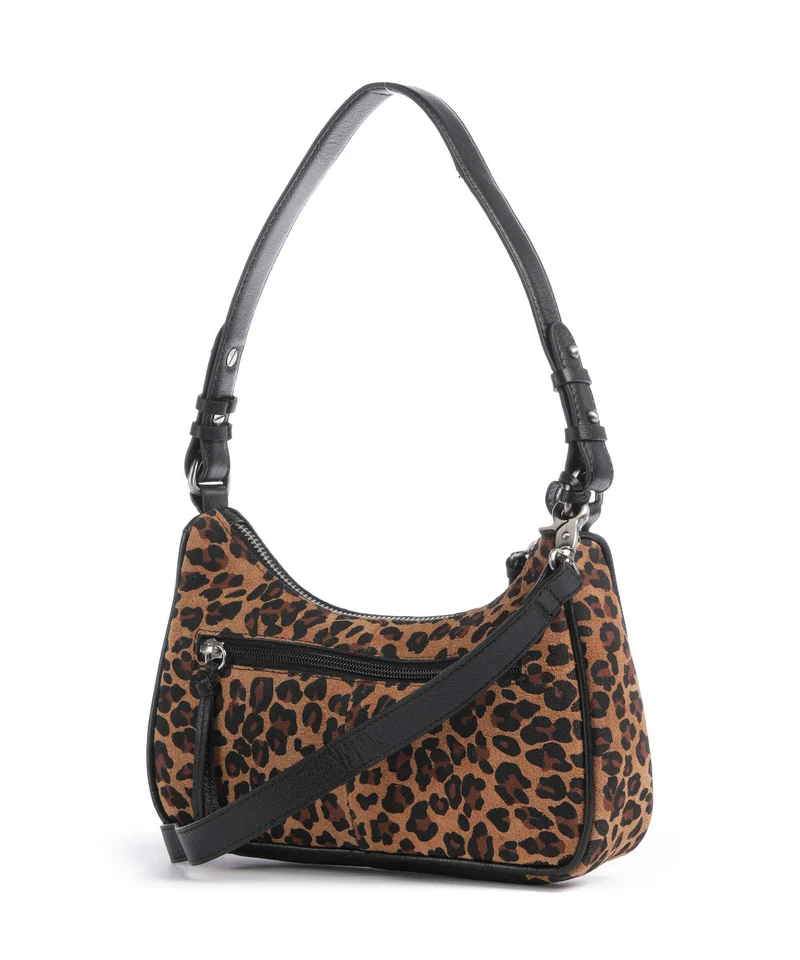 Burkely Animo Sac porté épaule leopard