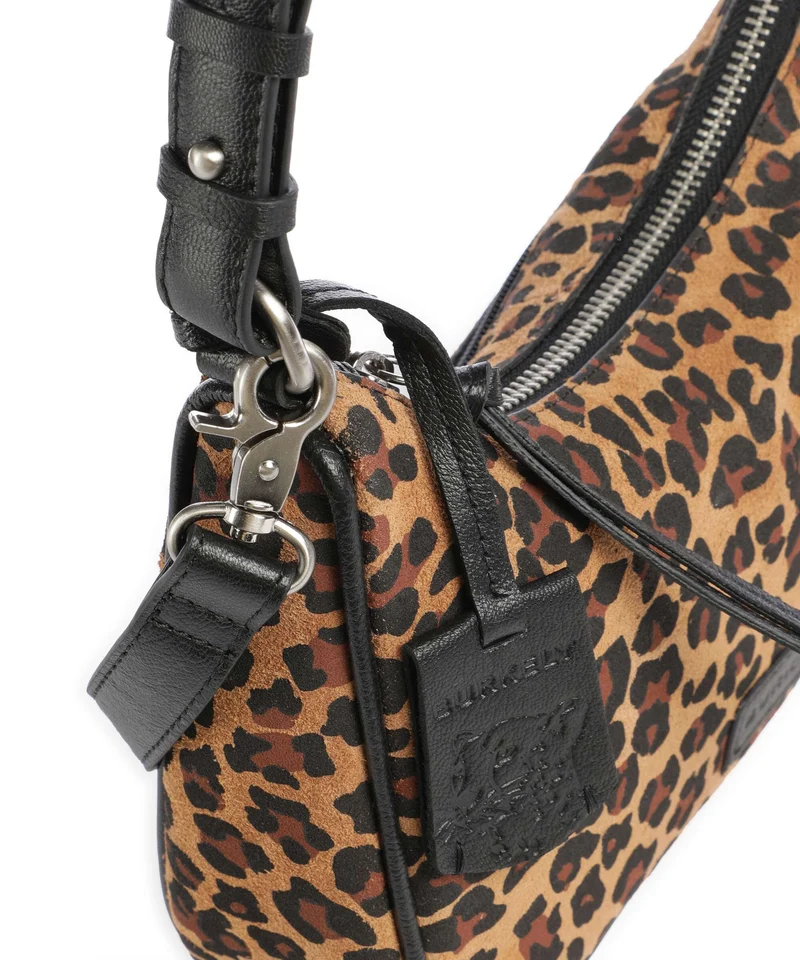 Burkely Animo Sac porté épaule leopard