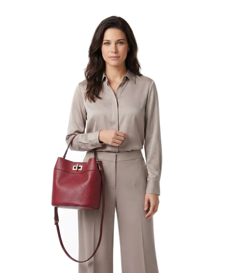 Furla Amelia M Sac seau ciliegia