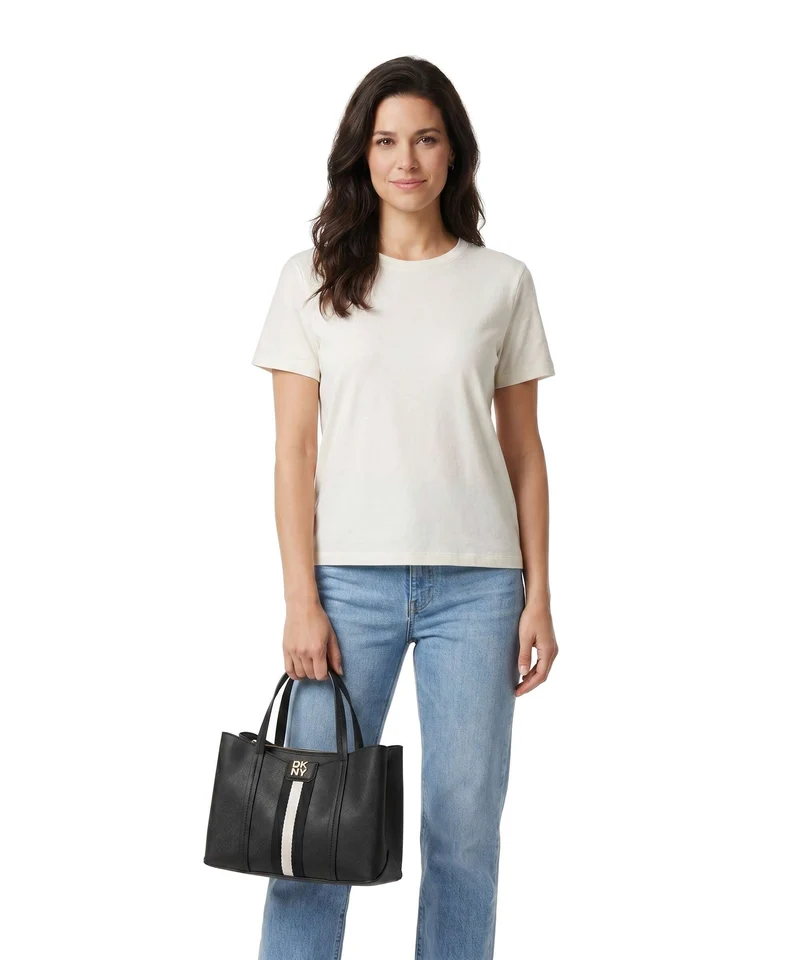 DKNY Nuri Medium Sac à main black/gold