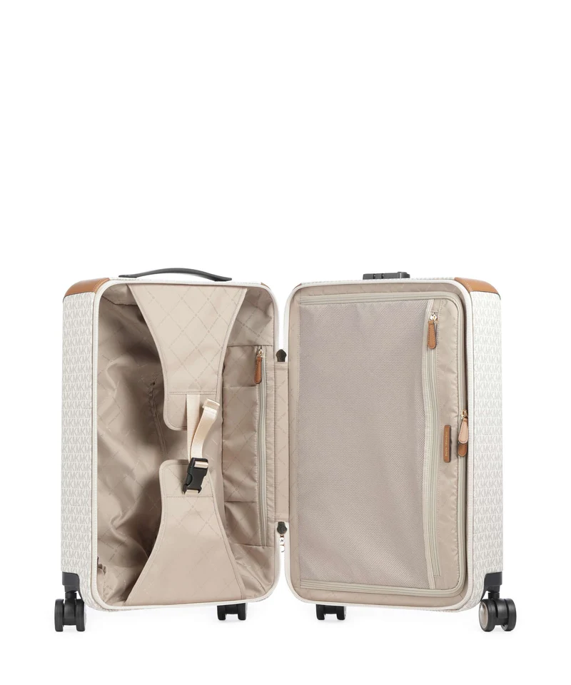 Michael Kors Travel Valise 4 roues vanilla/acrn