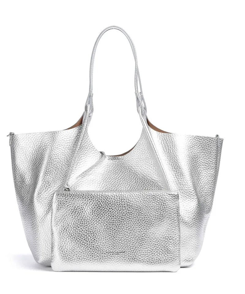 Gianni Chiarini Dua L Cabas silver clay