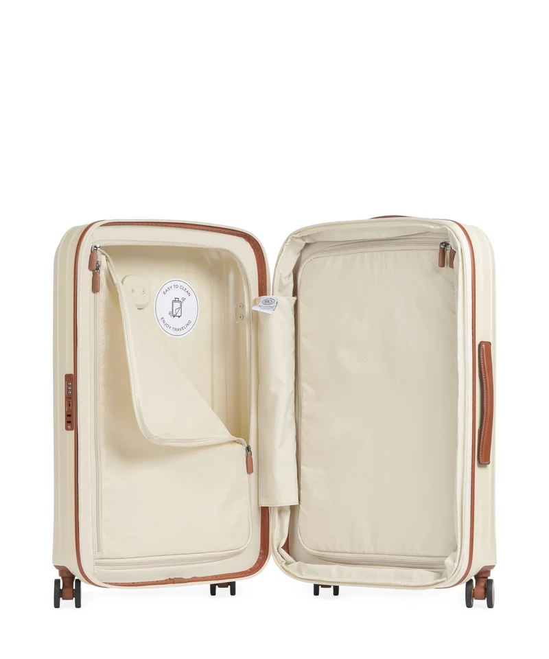 Brics Taormina Valise 4 roues cream