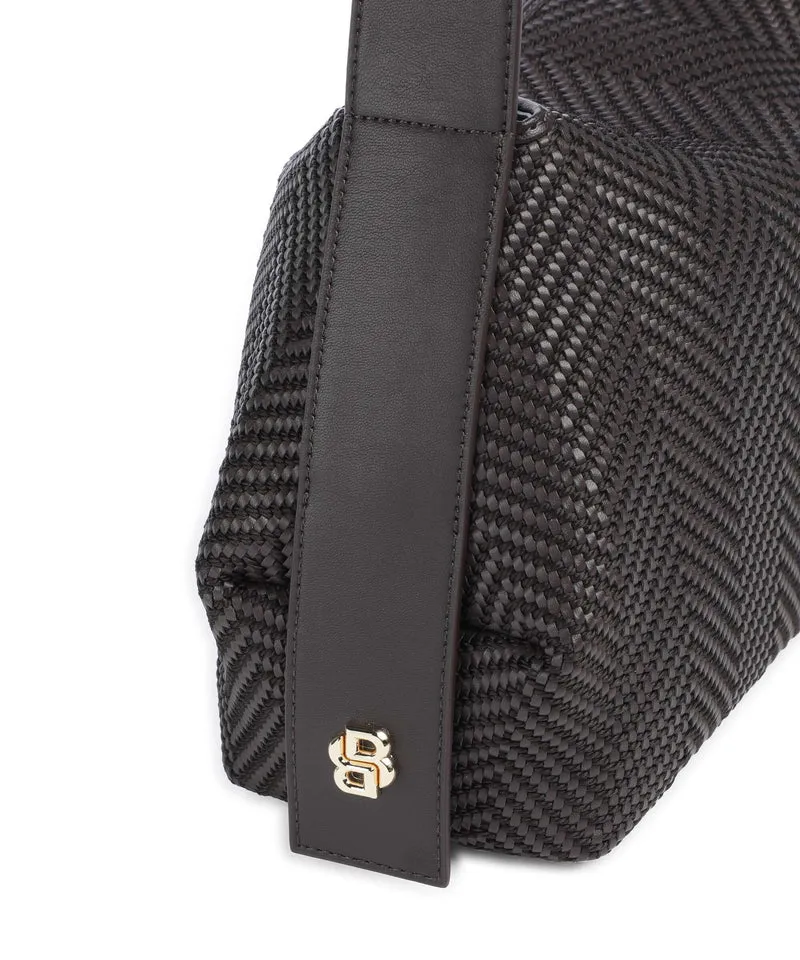 BOSS Caylie Sac porté épaule dark brown