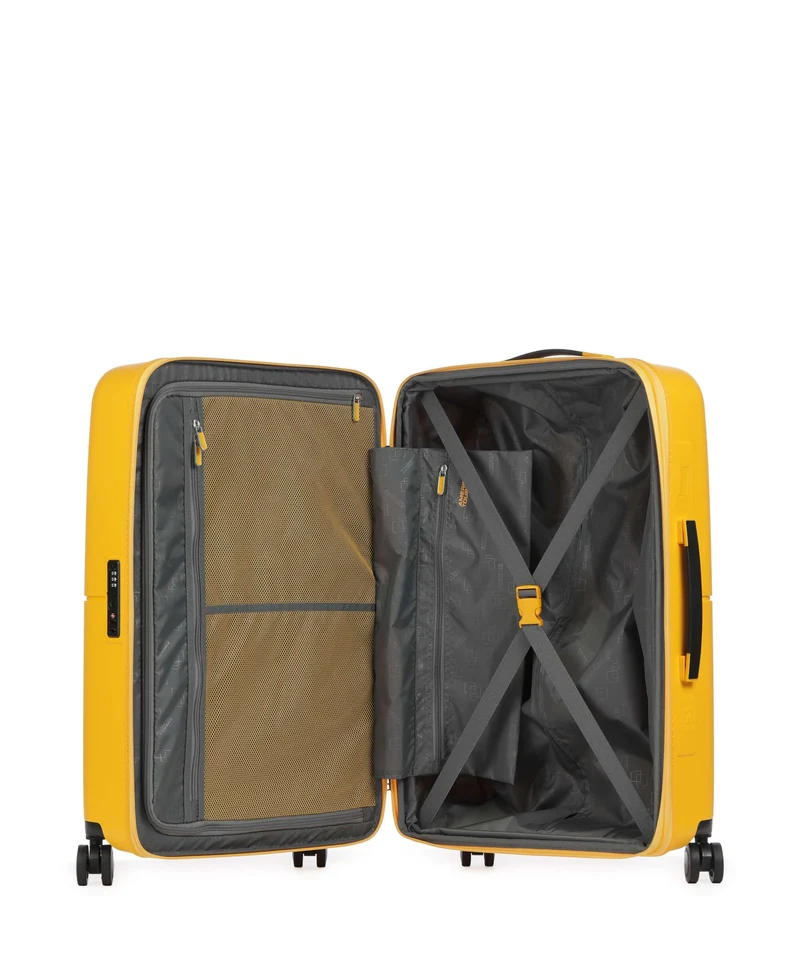 American Tourister Dashpop Valise 4 roues golden yellow