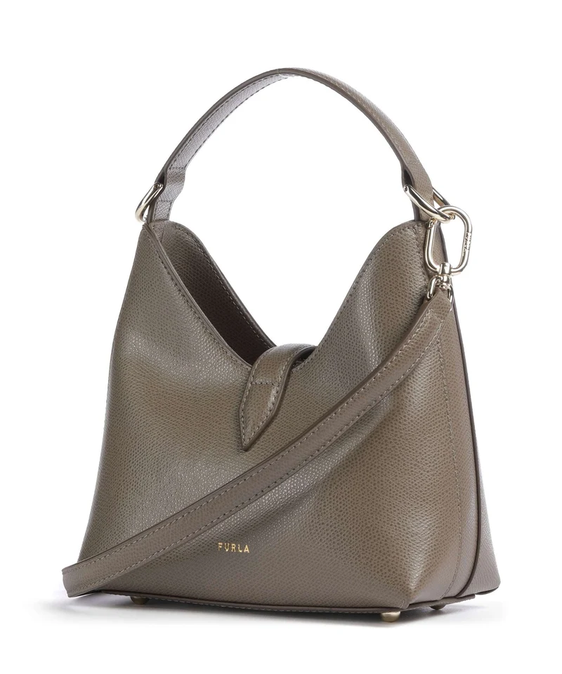 Furla Iride Mini Sac bandoulière muddy gray