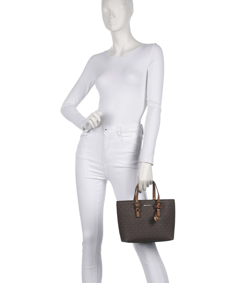 Michael Kors Quinn Small Sac à main brown/acorn