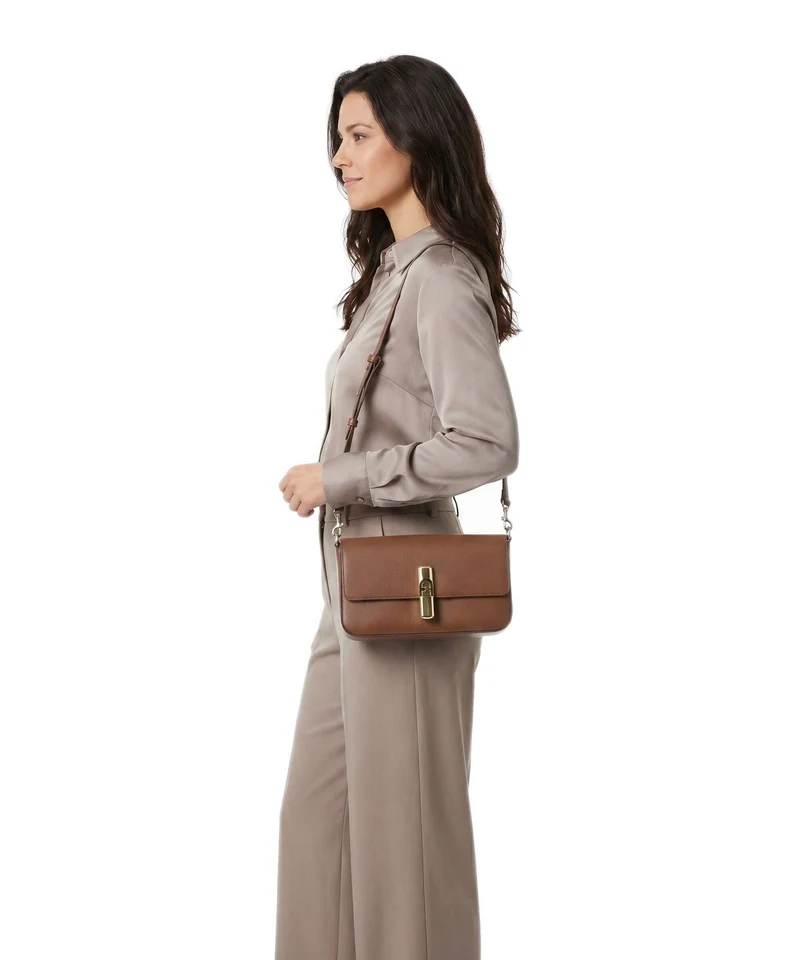 Furla Iride S Sac bandoulière cognac