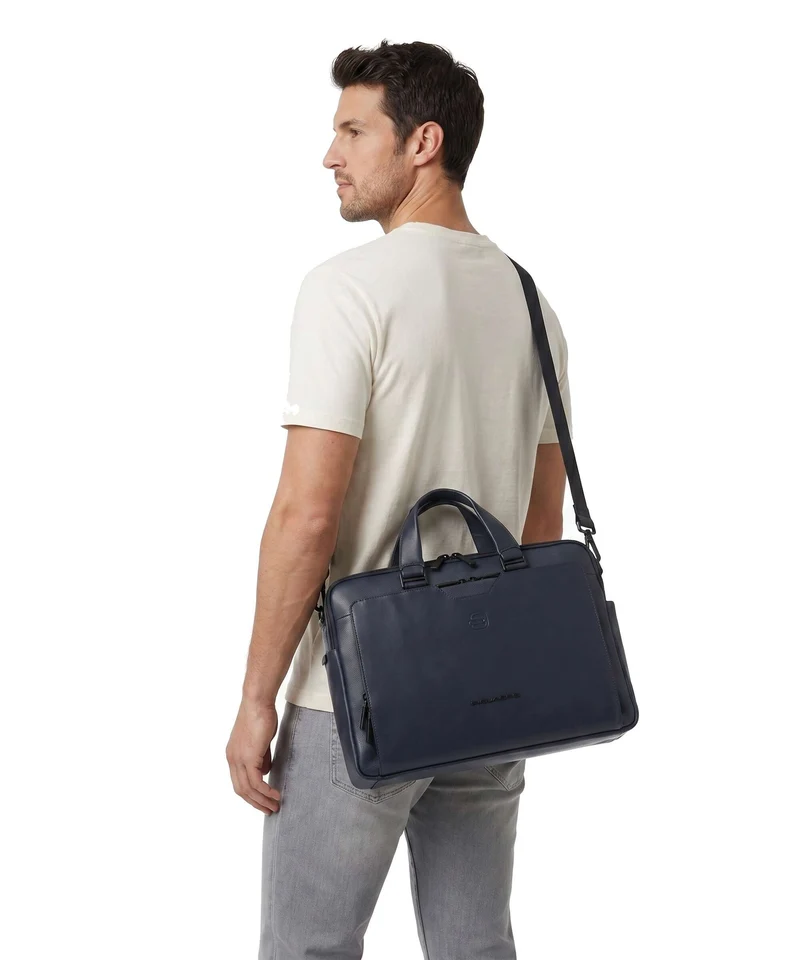 Piquadro Ael Porte-document blue