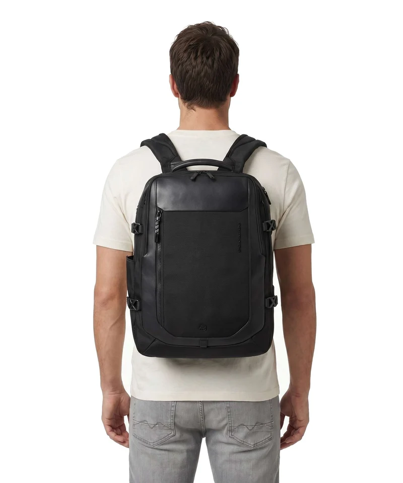 Piquadro Lyss Easyjet Sac à dos de voyage black