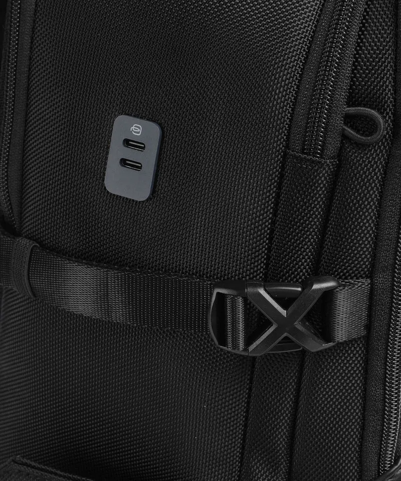 Piquadro Lyss Easyjet Sac à dos de voyage black