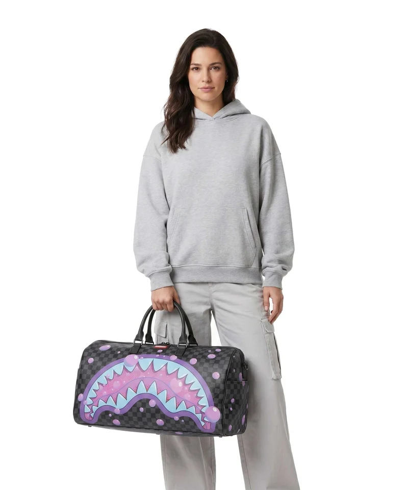 Sprayground Purple Slime Takeover Sac week-end multicolour