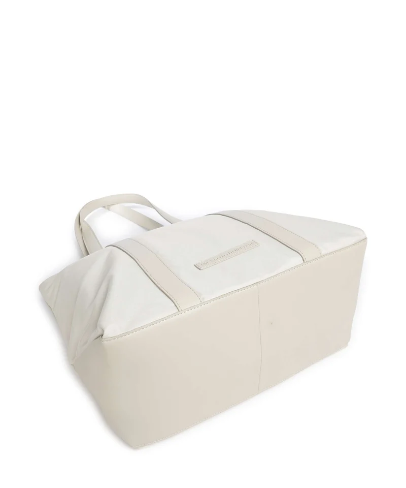 The Chesterfield Brand Nylon Wax Pull Up Otta Cabas off white