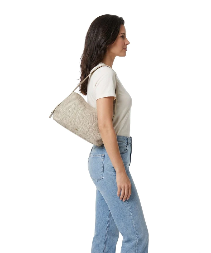 BOSS Caylie Sac porté épaule light beige