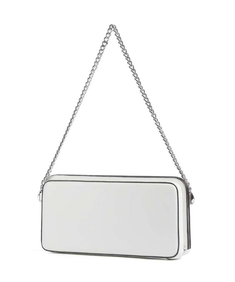 Michael Kors Goldie Sac porté épaule optic white