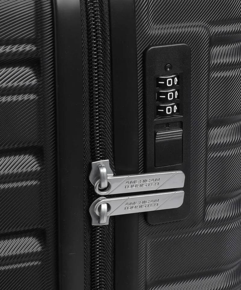 American Tourister Flashline Valise 4 roues shadow black