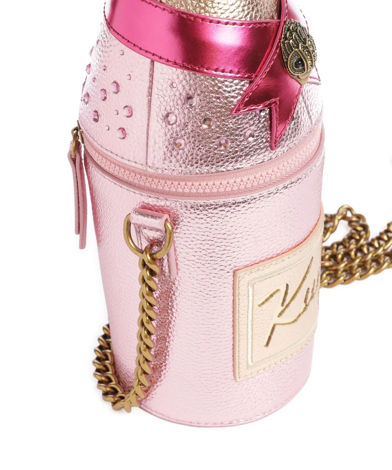Kurt Geiger Champagne Bottle Sac bandoulière pink