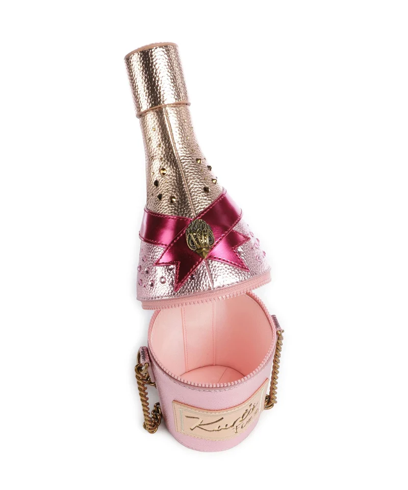 Kurt Geiger Champagne Bottle Sac bandoulière pink