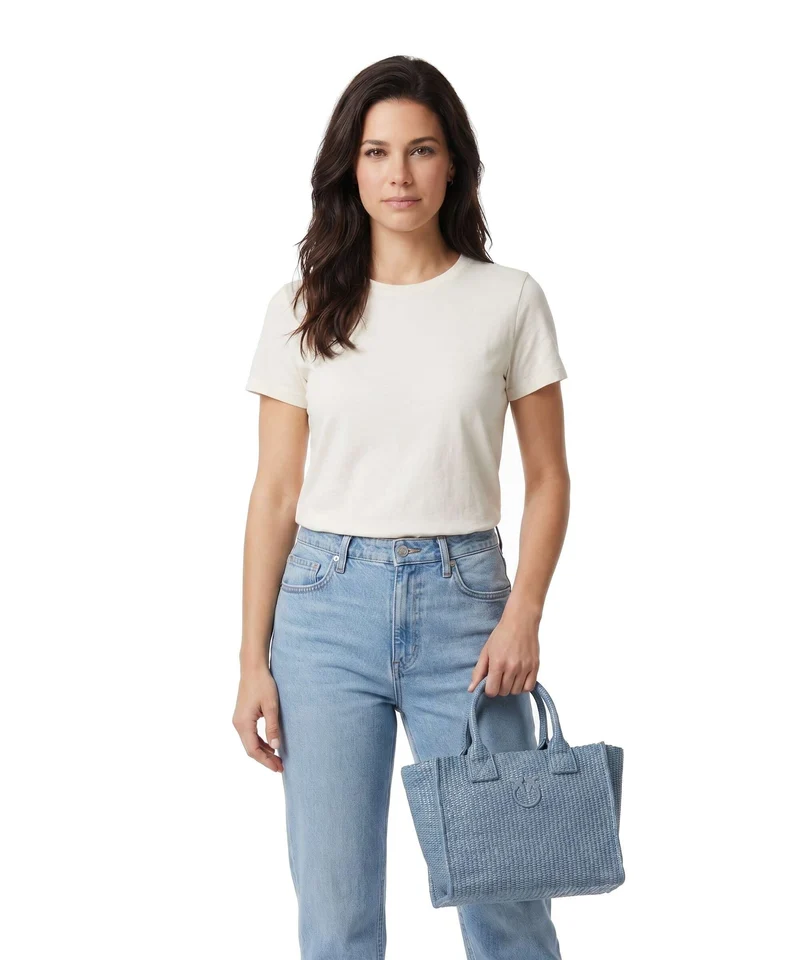 Pinko Beach Mini Sac à main light blue