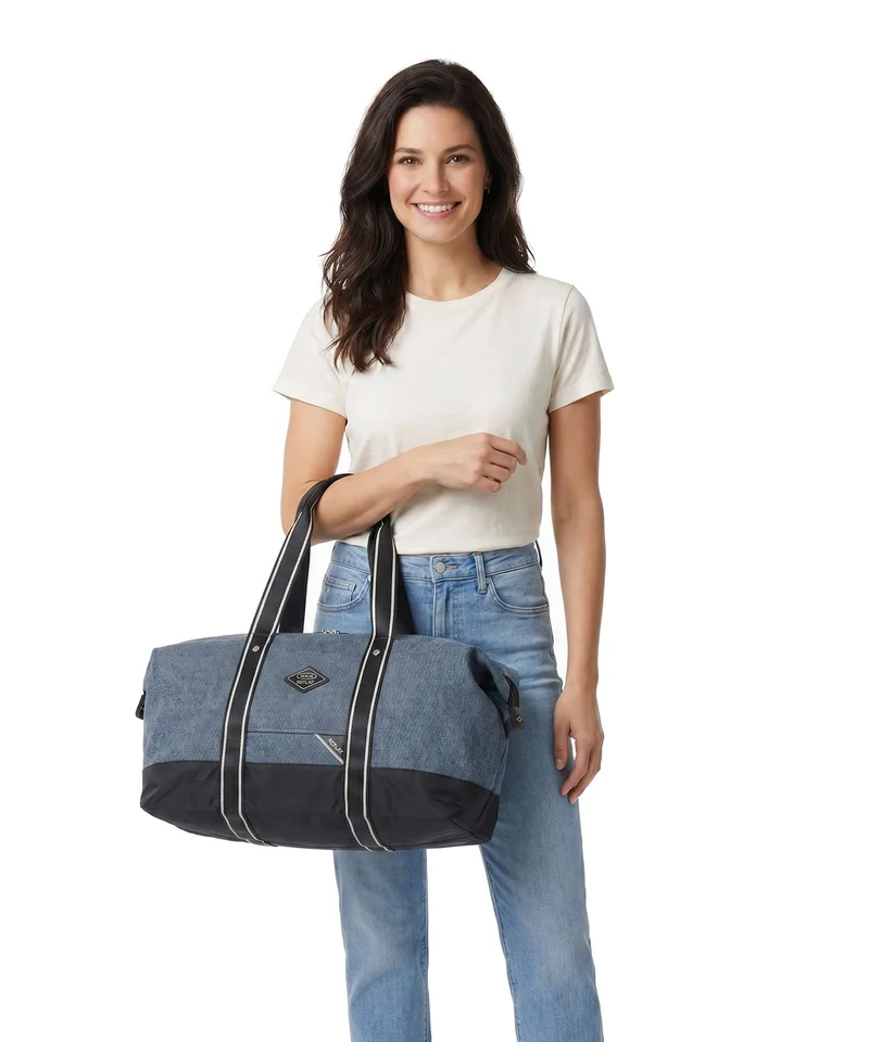Brics Replay Medium Sac week-end light denim