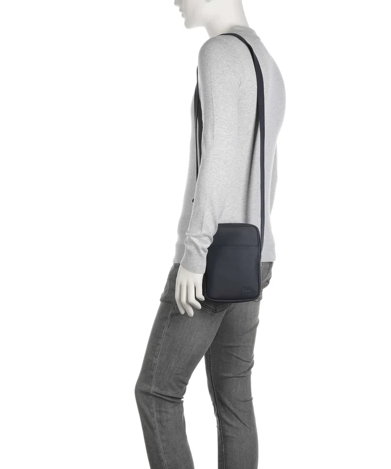 Lacoste Mens Classic Sac bandoulière marine