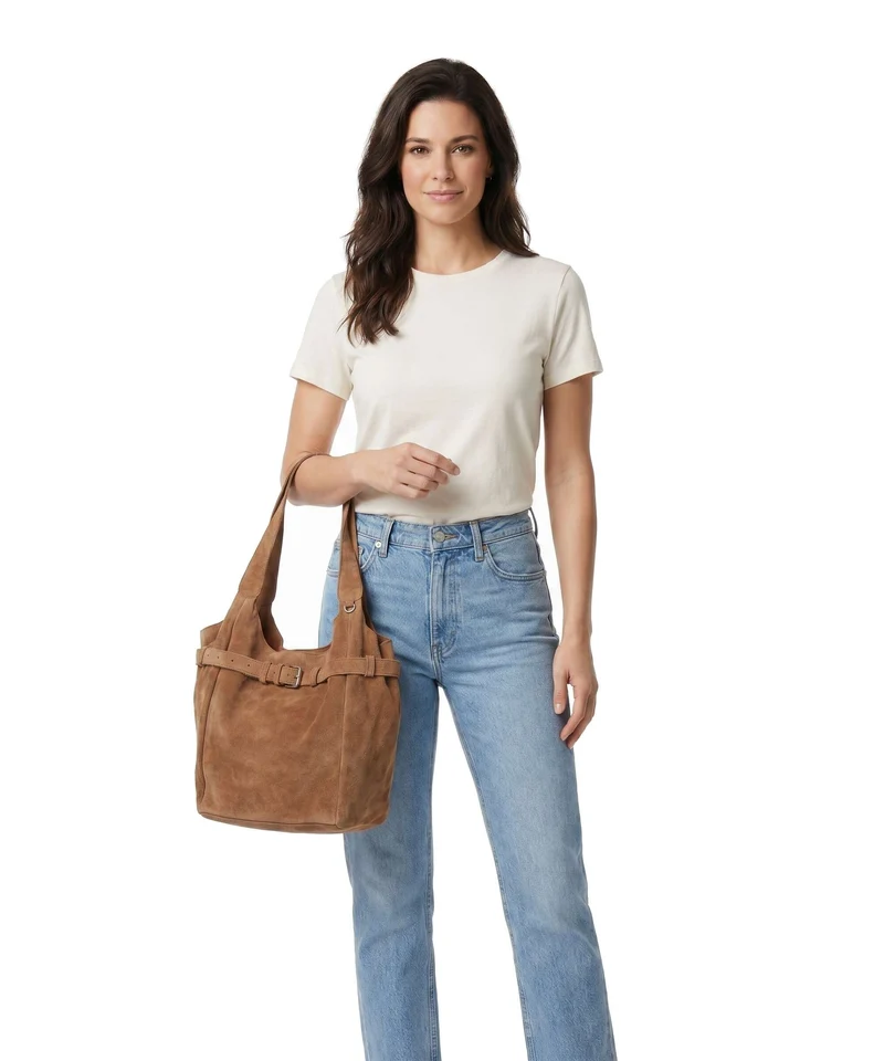 Anokhi Sac fourre-tout cognac