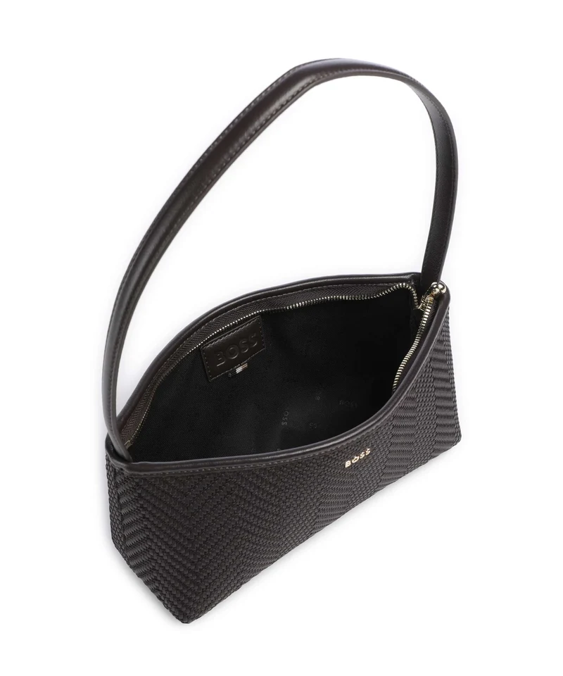 BOSS Sandy Sac porté épaule dark brown