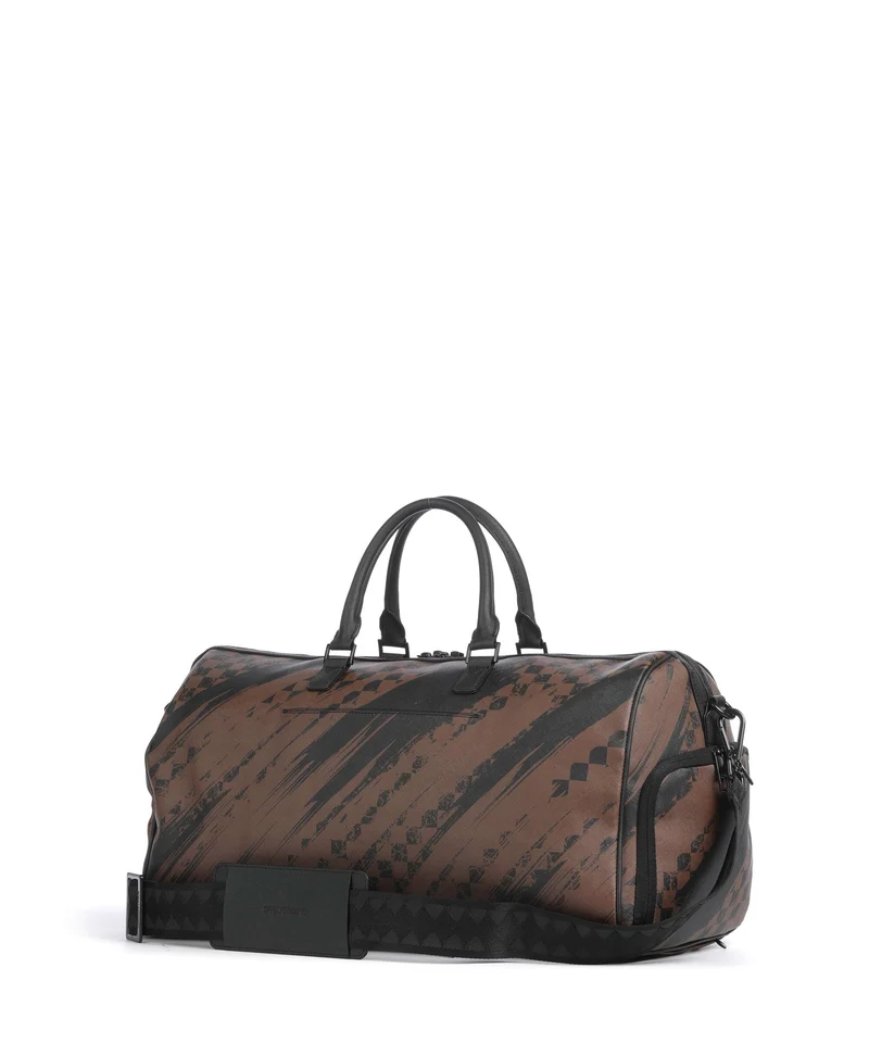 Sprayground Smeared Grunge Sac week-end brown