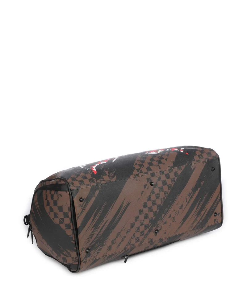 Sprayground Smeared Grunge Sac week-end brown