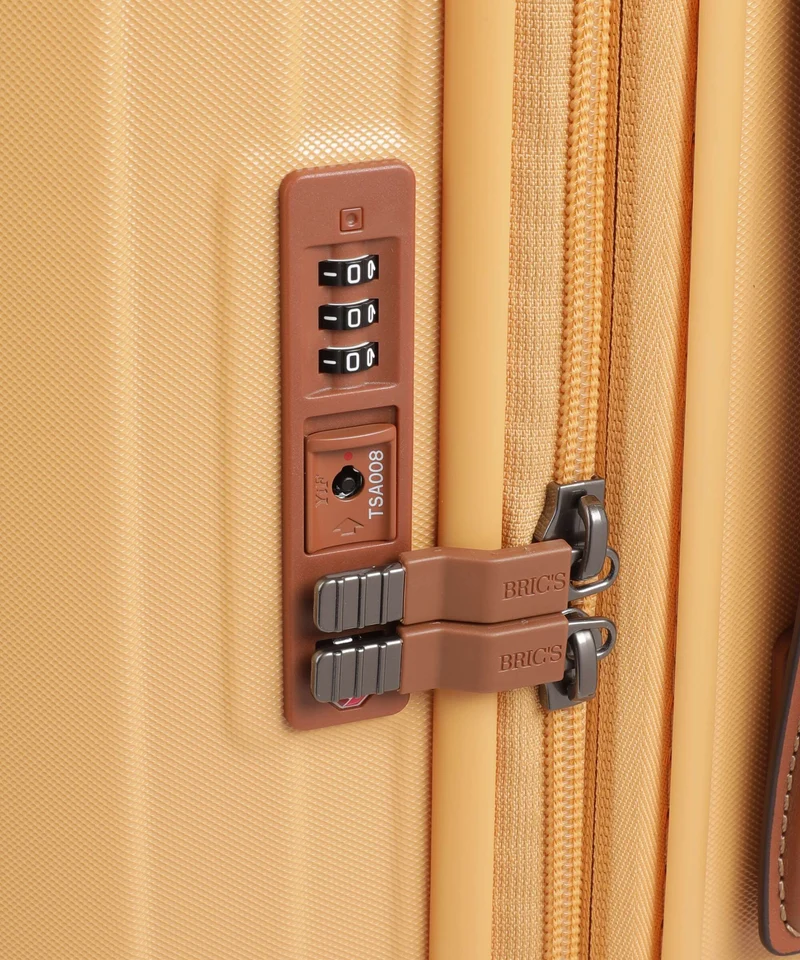Brics Taormina Valise 4 roues honey