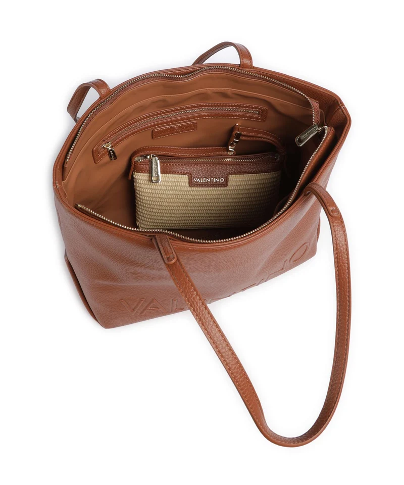 Valentino Bags Maiam Cabas cuoio