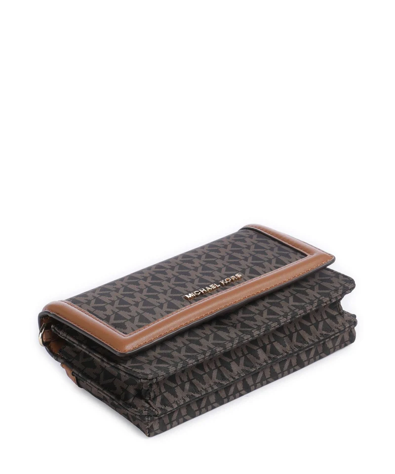 Michael Kors Jet Set Small Portefeuille brown/acorn
