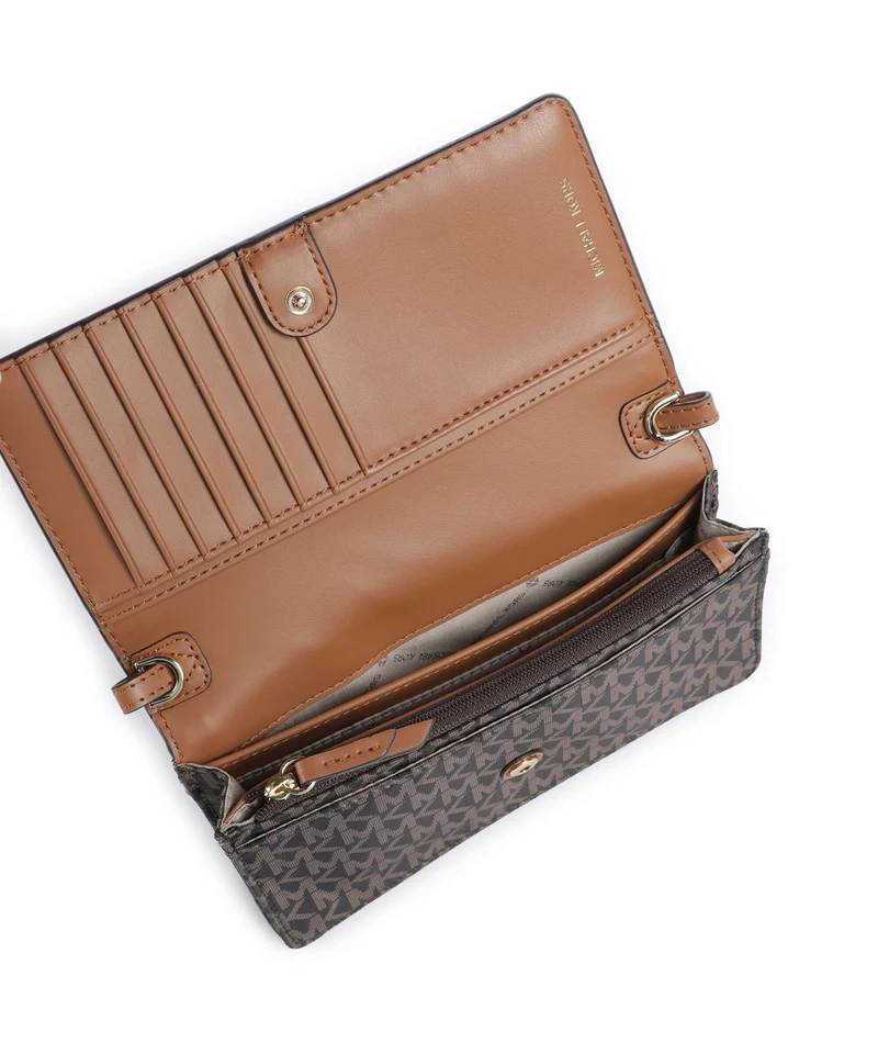 Michael Kors Jet Set Small Portefeuille brown/acorn