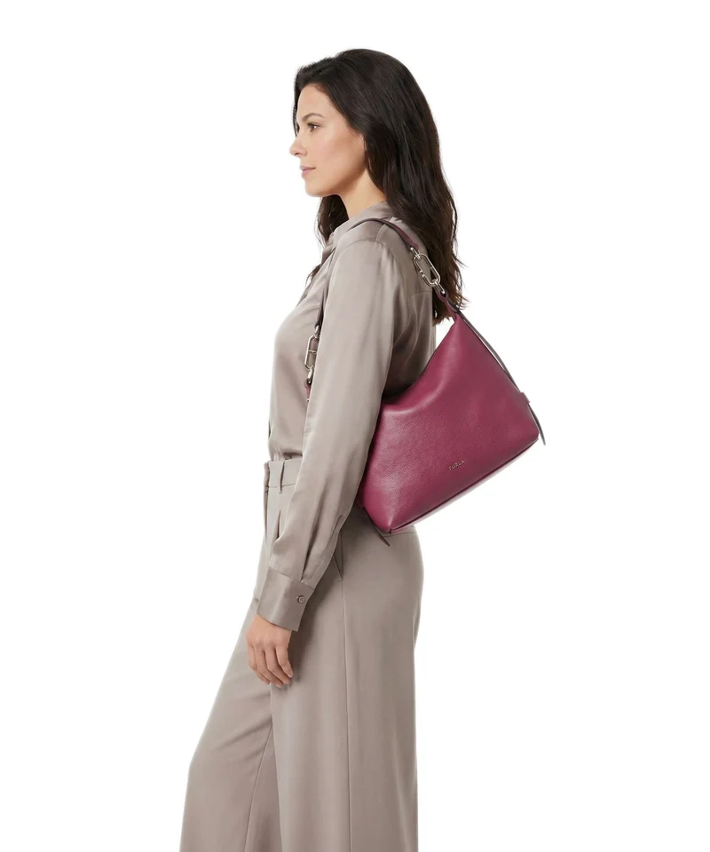 Furla Tonie Mini Sac porté épaule rododendro