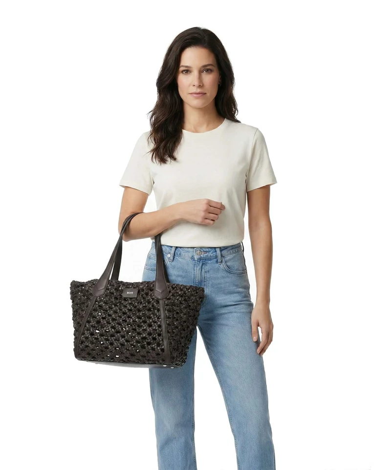 BOSS Lenah Sac fourre-tout dark brown