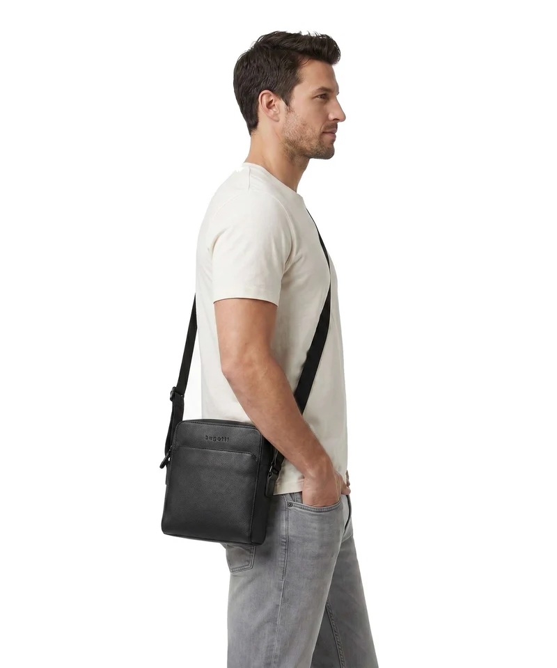 Bugatti Black Sac bandoulière schwarz