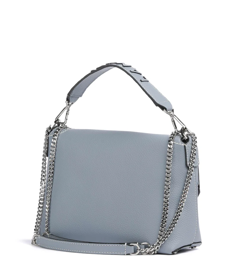 Lancel Ninon M Sac porté épaule blue foam
